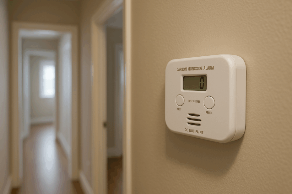 czujnik tlenku węgla - bezpieczeństwo domu
