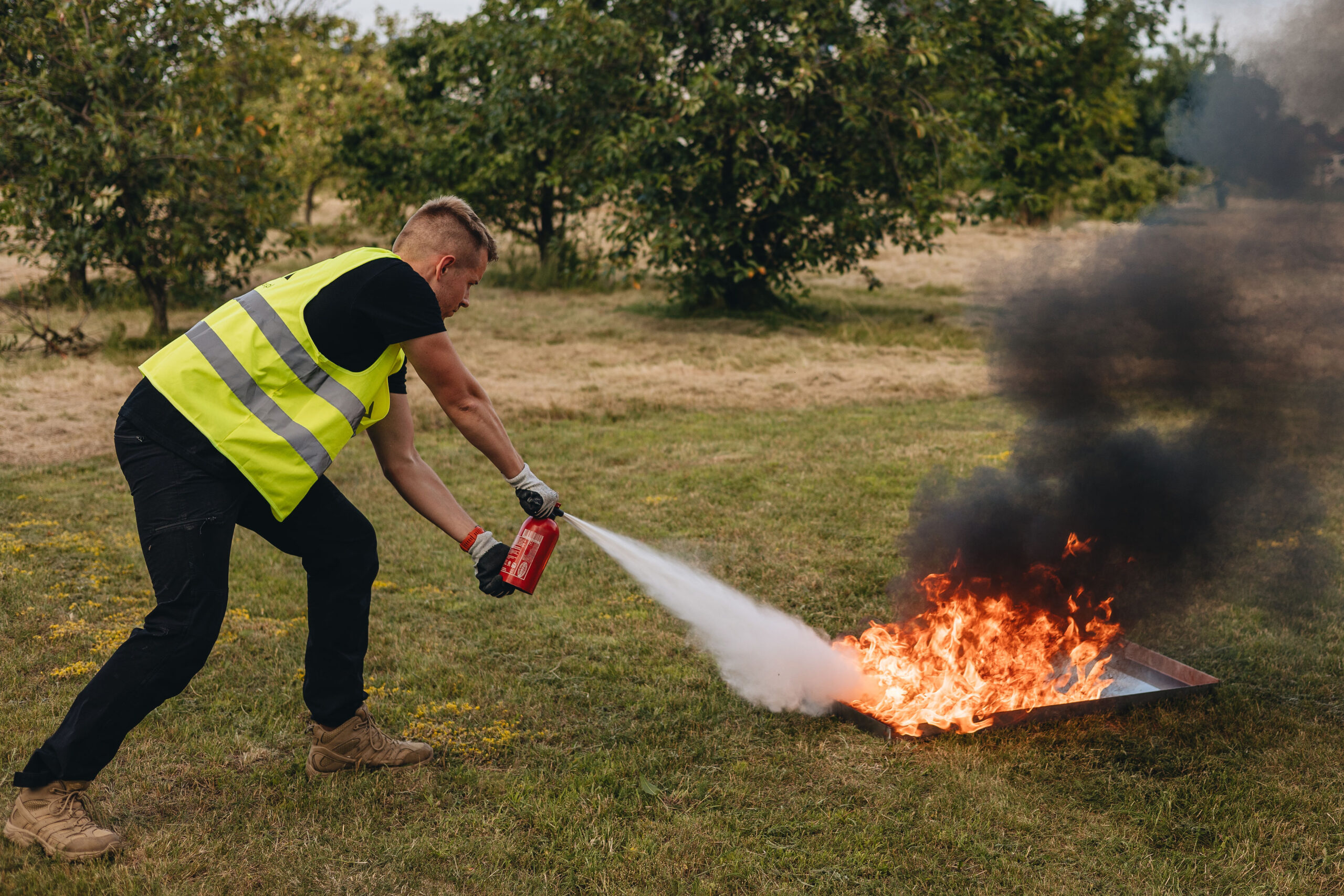 pożar - postępowanie